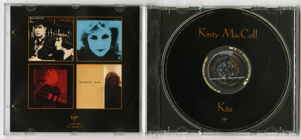 Kirsty MacColl『Kite』の2005年再発CD。英Virgin版CD01